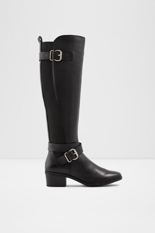 Elvaralith leather boot - black