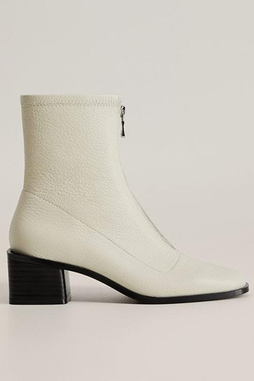 Zape ankle boot - light / pastel grey