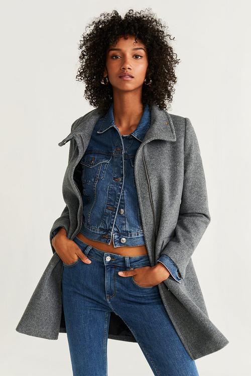 Coat swing - grey