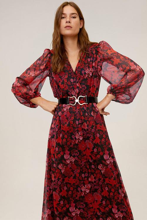 Dress winona - red