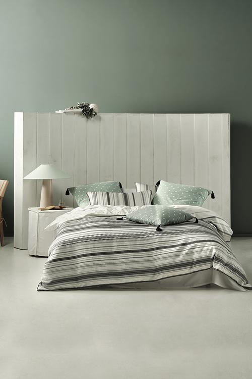Kemer duvet cover set - green