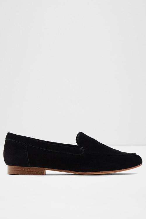 Joeya suede loafer - black