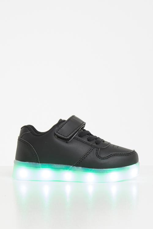 Light up sneaker - black