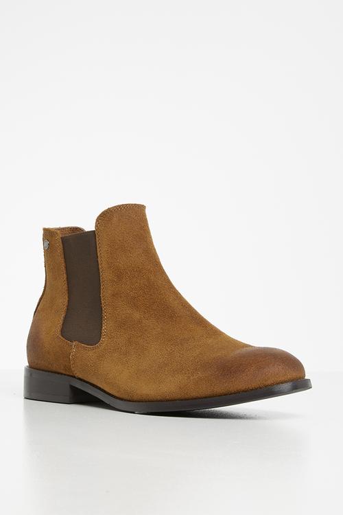 Peter suede chelsea boot - brown