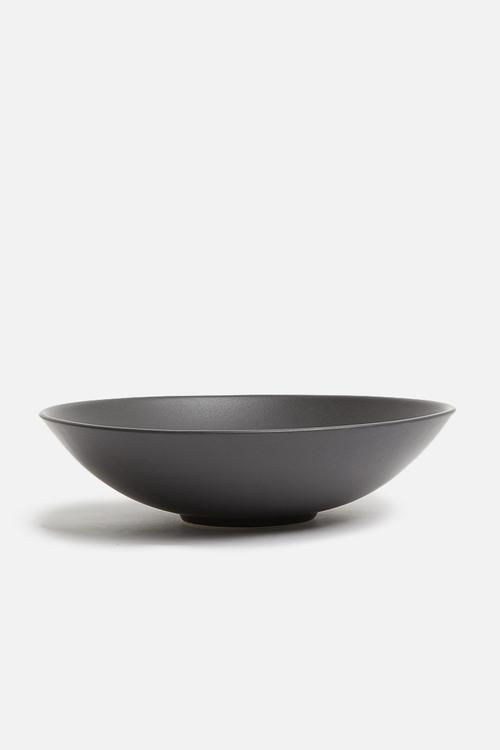 Coal serving bowl - charcoal