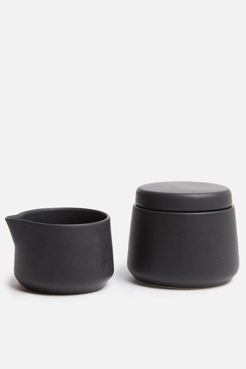 Coal creamer set - grey 