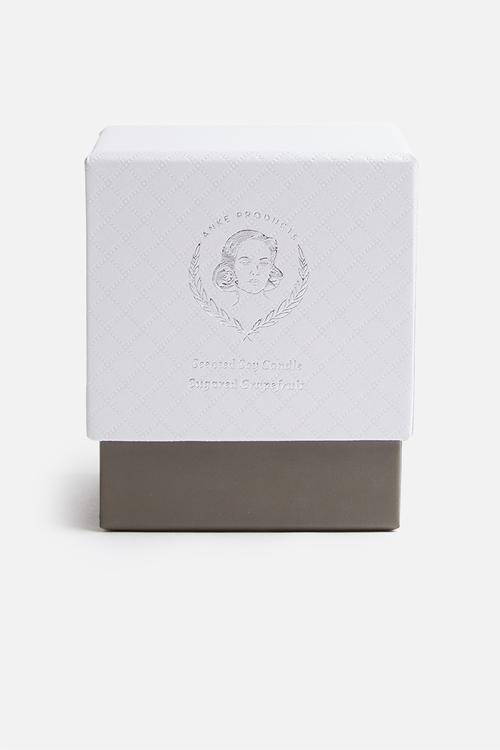 Sugared grapefruit soy candle (gift box small)