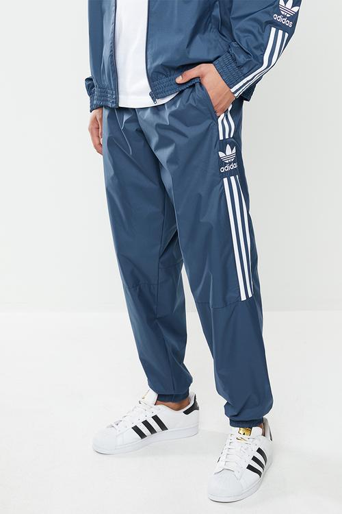 Lock up track pants - blue & white