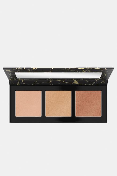 Luminice highlight & bronze glow palette - 020 feel gold