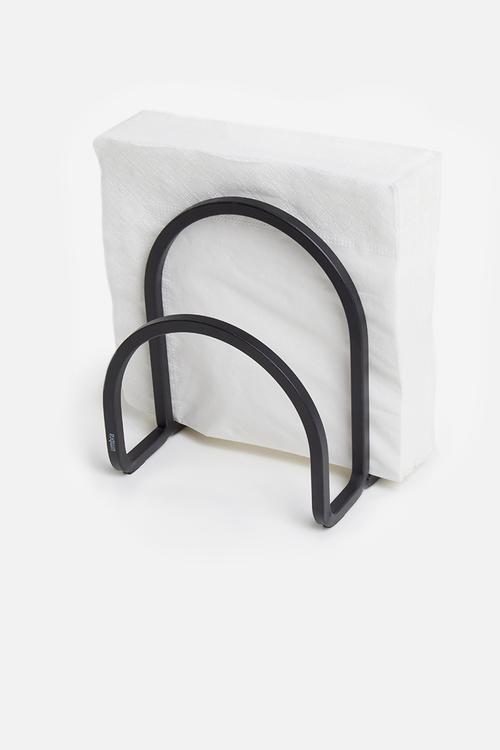 Squire napkin holder - black