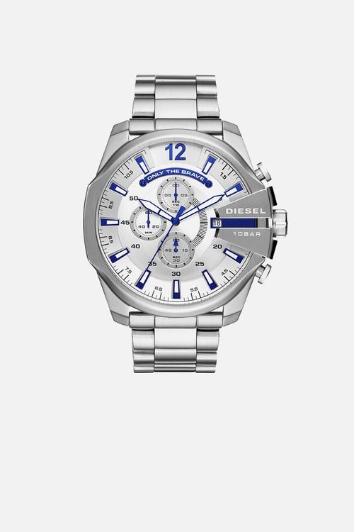 Mega chief watch  - silver