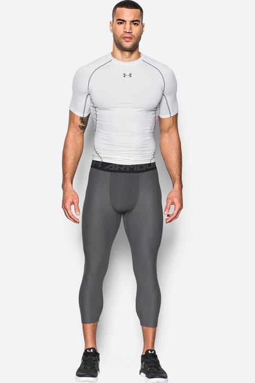 HeatGear® armour leggings 2,0 - carbon heather & black