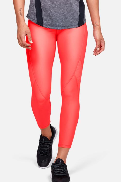 HeatGear® armour jacquard c&s ankle crop - bright neon coral beta