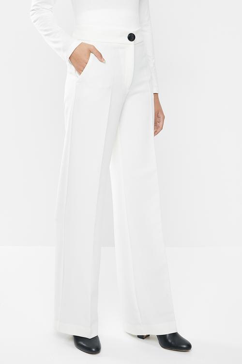 Simon palazzo pants - white