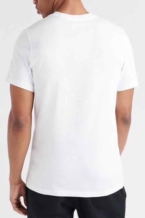 Nsw icon futura short sleeve tee - white & black