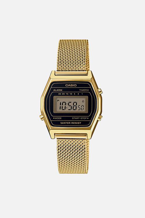 Wrist watch digital - gold