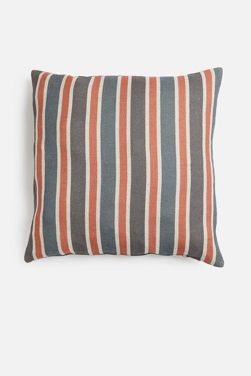 Liberty stripes cushion cover - aurora