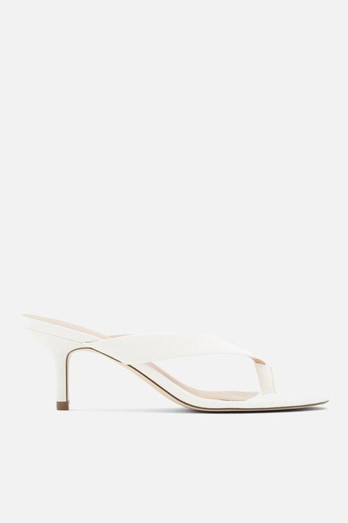 Myla heel - white