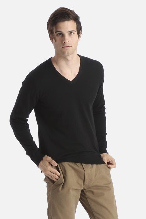 Tower Cotton V-Neck 