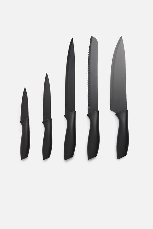 Knife set - black