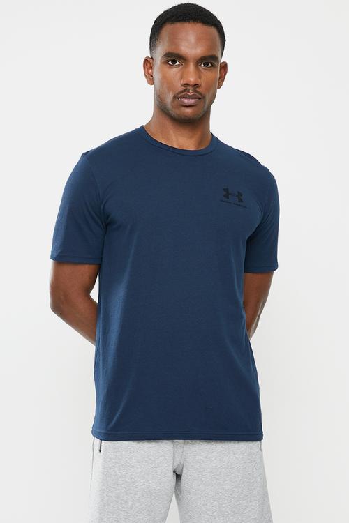 Ua sportstyle lc short sleeve  - navy