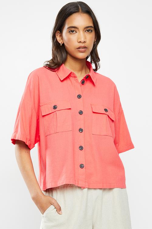 Pina wide 2/4 shirt - dubarry