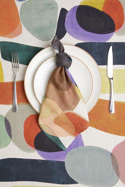 Mankind napkin set of 4 - soil