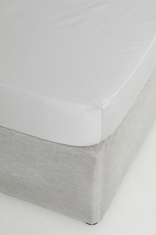400tc Egyptian Cotton fitted sheet - grey 