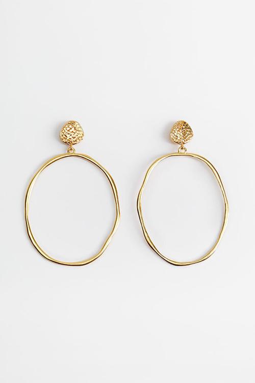 Earrings mina - gold