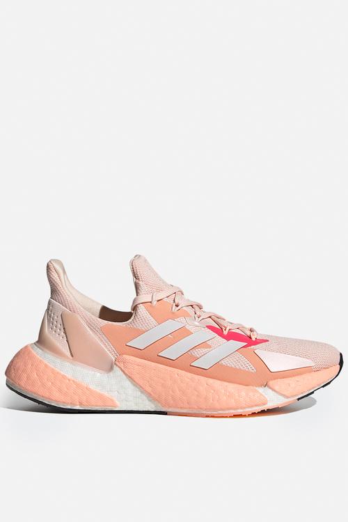 X9000l4 shoes - pink tint / cloud white / signal pink