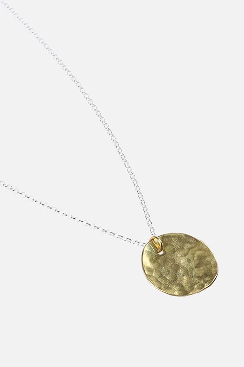 Brass Disc Pendant