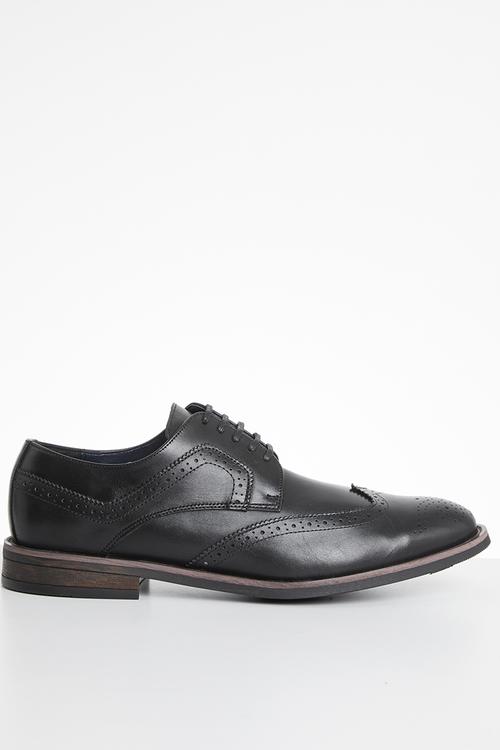 Derby brogue - black