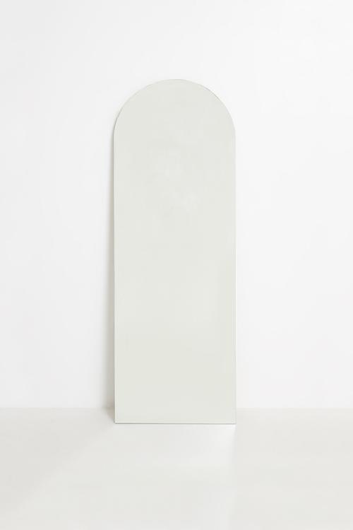 Arch leaning floor mirror - neutral 