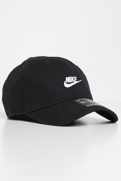 Nan futura curve brim cap - black
