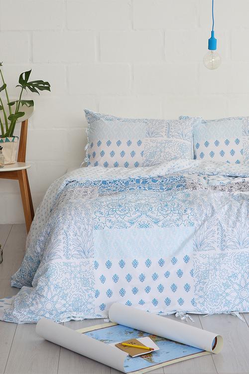 Istanbul Blue Duvet Cover Set