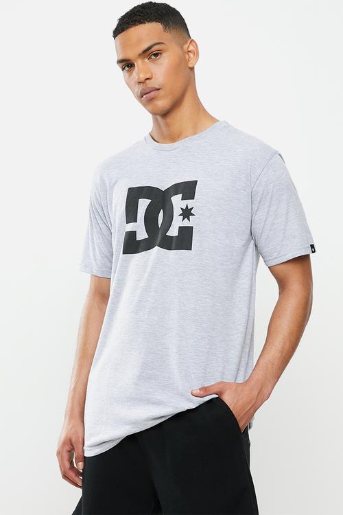 Star short sleeve tee - heather grey