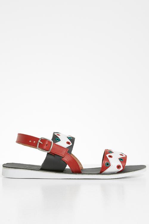 Gagasi leather sandal - multi