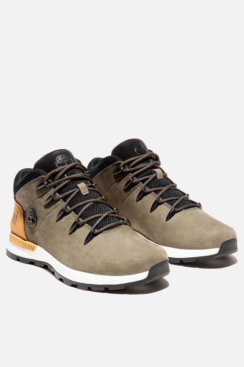 Sprint trekker mid - dark green & wheat