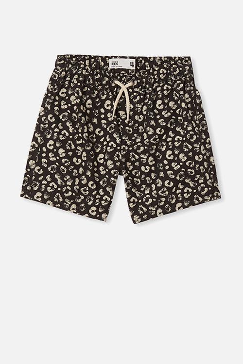 Volly short - leopard print & phantom