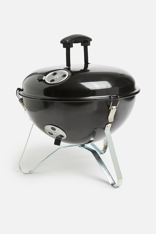 Balcony braai - black