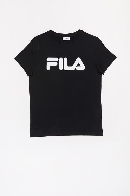 Mono deckle tee - black