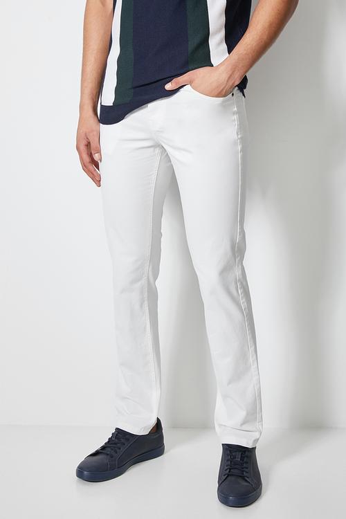 Barca slim pants - cream