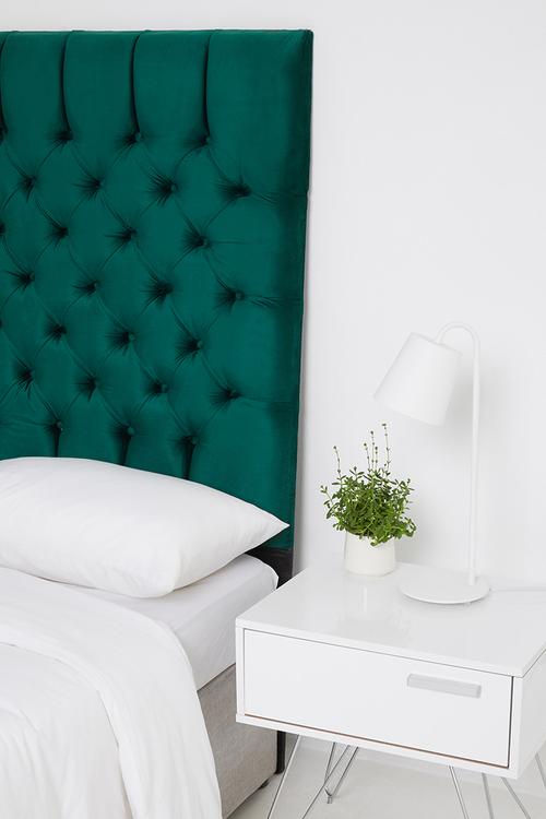 Monarch headboard - green