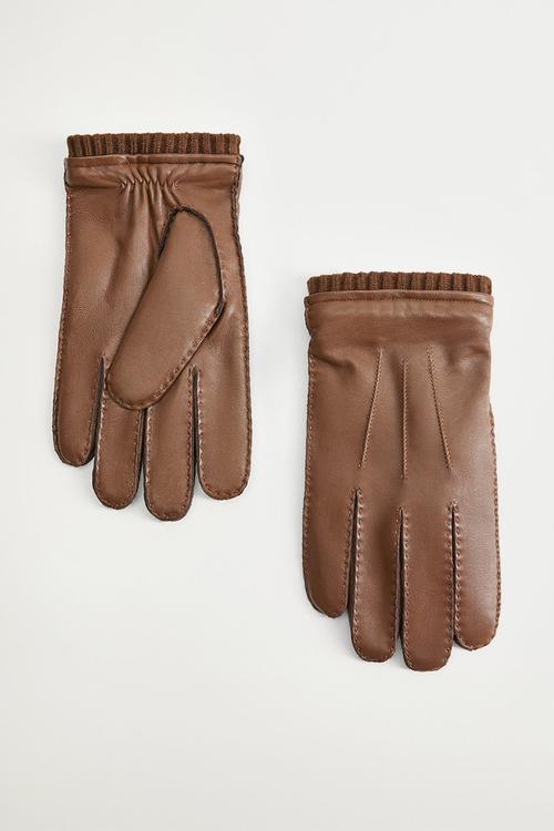 Gloves sport - medium brown