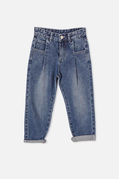 Rosita balloon leg jean - blue