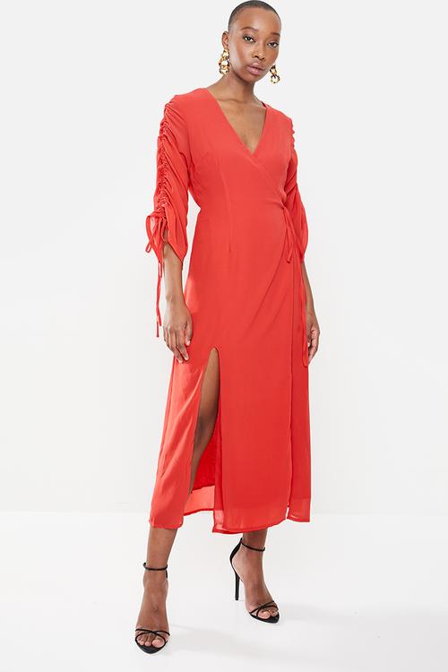 Viola dress - red