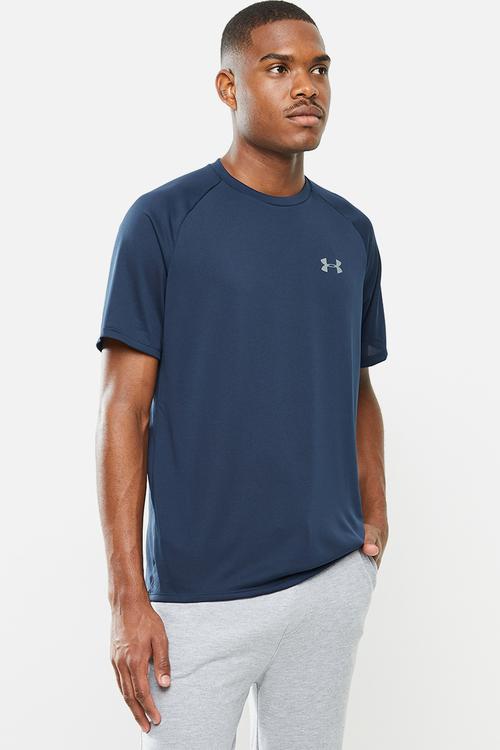 Ua tech short sleeve tee - academy