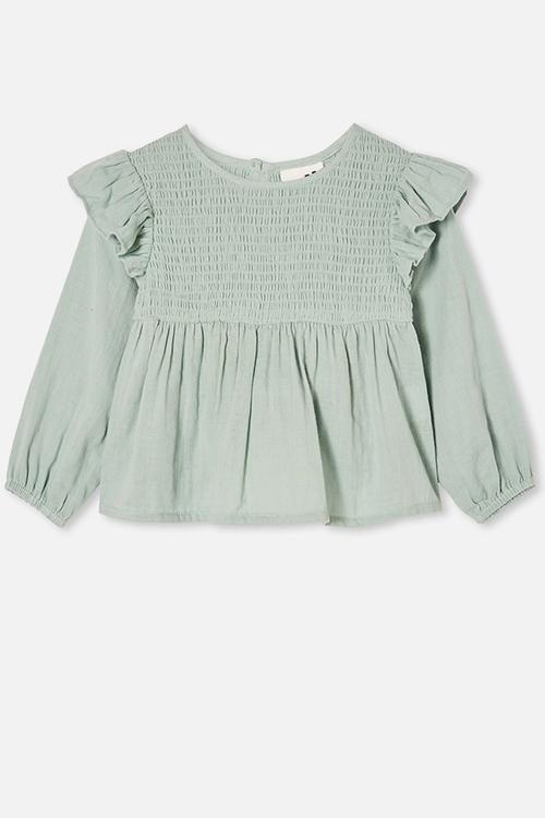 Jaki fashion ls top - duck egg
