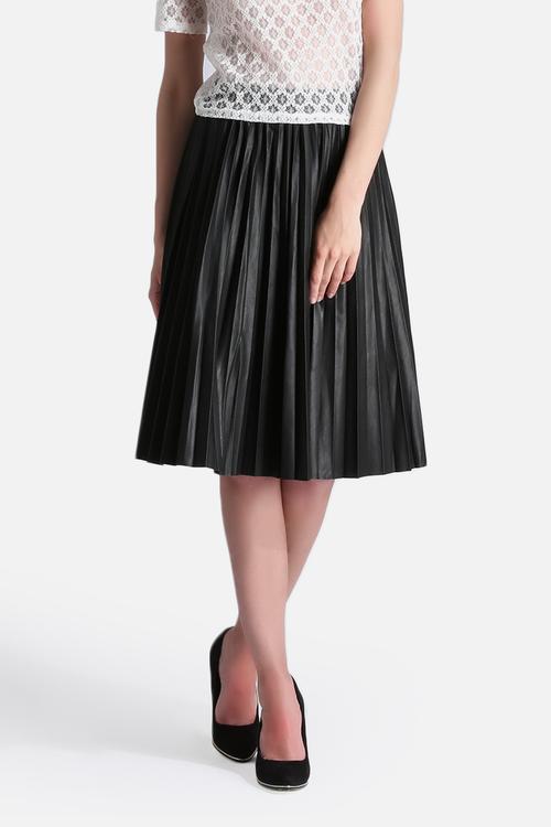 Midi Pleated Skirt
