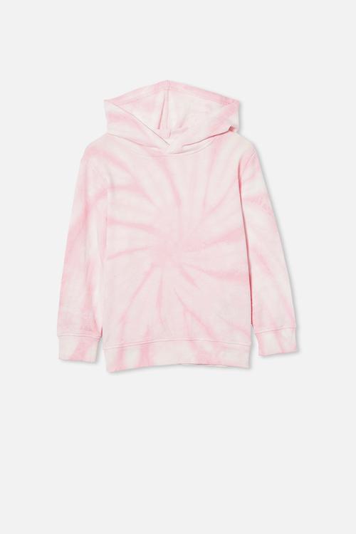 Charlie hoodie - cali pink tie dye